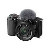 Sony ZV-E10 Mirrorless Camera with 16-50mm II Lens (ILCZV-E10K) (Black) - Brand New / Sealed Box / Full Warranty