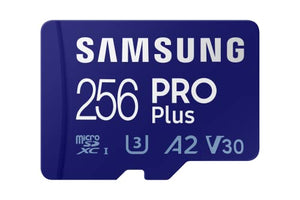 Samsung Micro SDXC Pro Plus (Class 10) (256GB, MB-MD256KA)