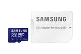 Samsung Micro SDXC Pro Plus (Class 10) (256GB, MB-MD256KA)