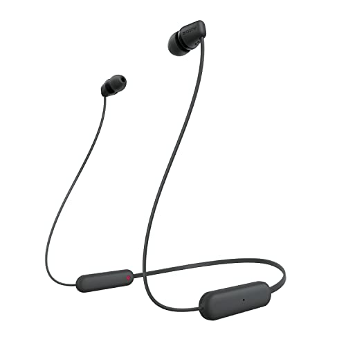 Sony WI-C100 Wireless In-Ear Headphones (Black)