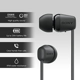 Sony WI-C100 Wireless In-Ear Headphones (Black)