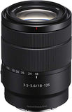 Sony E 18-135mm f/3.5-5.6 OSS Lens (SEL18135, Retail Packing)