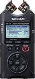 Tascam DR-40X 4-Channel Portable Audio Recorder and USB Interface with Adjustable Mic (DR-40X)