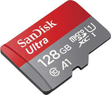 Sandisk Ultra Micro SDXC A1 140mbs (No Adapter) (128GB, SDSQUAB-128G-GN6MN)