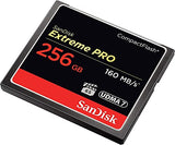 Sandisk Extreme Pro CompactFlash (Read 160mb/s, Write140mb/s, 256GB) (SDCFXPS-256G-X46) TBC