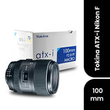 Tokina ATX-I 100mm f2.8 FF Marco Lens (Nikon F)