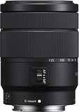 Sony E 18-135mm f/3.5-5.6 OSS Lens (SEL18135, Retail Packing)