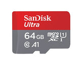 Sandisk Ultra Micro SDXC A1 140mbs (No Adapter) (64GB, SDSQUAB-064G-GN6MN)