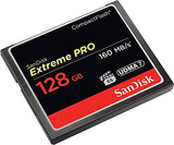 Sandisk Extreme Pro CompactFlash (Read 160mb/s, Write150mb/s, 128GB) (SDCFXPS-128G-X46) Sandisk