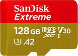 Sandisk microSDXC Extreme (128GB, SDSQXAA-128G-GN6MN)