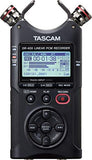 Tascam DR-40X 4-Channel Portable Audio Recorder and USB Interface with Adjustable Mic (DR-40X)