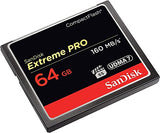 Sandisk Extreme Pro CompactFlash (Read 160mb/s, Write150mb/s, 64GB) (SDCFXPS-064G-X46) Sandisk