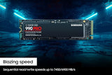 Samsung SSD 990 PRO NVMe M.2 SSD (2TB, MZ-V9P2T0B)