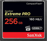 Sandisk Extreme Pro CompactFlash (Read 160mb/s, Write140mb/s, 256GB) (SDCFXPS-256G-X46) TBC