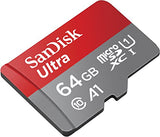 Sandisk Ultra Micro SDXC A1 140mbs (No Adapter) (64GB, SDSQUAB-064G-GN6MN)