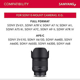 Samyang AF 50mm f/1.4 II Lens (Sony E)