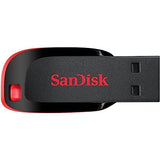 Sandisk Cruzer Blade 16GB USB Flash Drive (SDCZ50-016G-B35)
