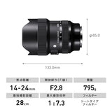 Sigma 14-24mm F2.8 DG DN Art (Sony E)