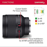 Samyang AF 50mm f/1.4 II Lens (Sony E)