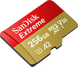 Sandisk microSDXC Extreme (256GB, SDSQXAV-256G-GN6MN)