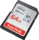 Sandisk Ultra SDXC UHS-1 Class 10 (48MB/s, 64GB) (SDSDUNB-064G-GN6IN)