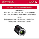 Samyang AF 75mm f/1.8 Lens for Sony E Mount
