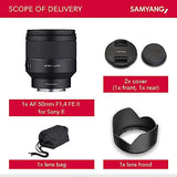 Samyang AF 50mm f/1.4 II Lens (Sony E)
